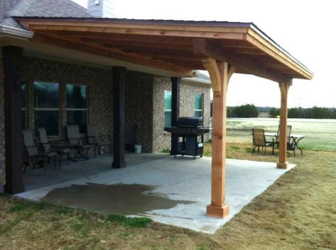 Patio Plan, Diy Patio Cover, Covered Patio Ideas, Patio Furniture Layout, Backyard Covered Patios, Covered Patio Design, Outdoor Covered Patio, Concrete Patios, Gazebo Ideas