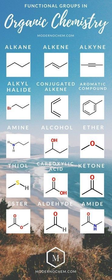 Organic Chem, Biochemistry Notes, Organic Chemistry Study, Chemistry Study Guide, Chemistry Basics, Study Chemistry, Chemistry Education, Chemistry Classroom, Functional Group