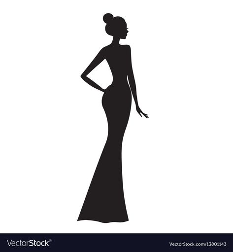 Siluete Umane Femeie, Siluette Woman Silhouettes, Sillouttes Images Women, Woman Silhouette Drawing, Model Silhouette, Figure Silhouette, Silhouette Fashion, Logo Design Women, Women Vector