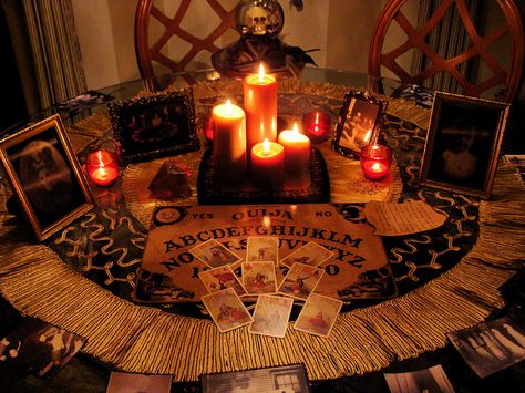 Spirit connections through several types of mediums-- how cool! Seance Room, Halloween Tablescape, Night Circus, Love Spell Caster, Port Elizabeth, Fantasias Halloween, Fortune Telling, Psychic Reading, Durban