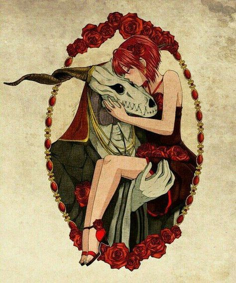 Chise X Elias, Magnus Bride, Chise Hatori, Elias Ainsworth, Magus Bride, Brides With Tattoos, Ancient Magus Bride, The Ancient Magus Bride, Beautiful Dark Art