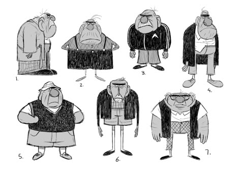 ArtStation - Character design for pitches that didn't work Man Character Design, 동화 삽화, Animation Character, Chara Design, Cartoon Sketches, Character Designer, Model Sheet, 2d Character, Character Study