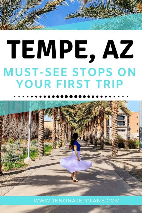 Thinking of traveling to Tempe, Arizona? With sunny skies year-round, an abundance of arts and culture and authentic Southwest cuisine, Tempe is one of Arizona's hidden gems! Asu Graduation, Arizona Summer, Arizona Travel Guide, Dueling Pianos, College Preparation, Arizona Trip, Arizona Vacation, Visit Arizona, Usa Destinations