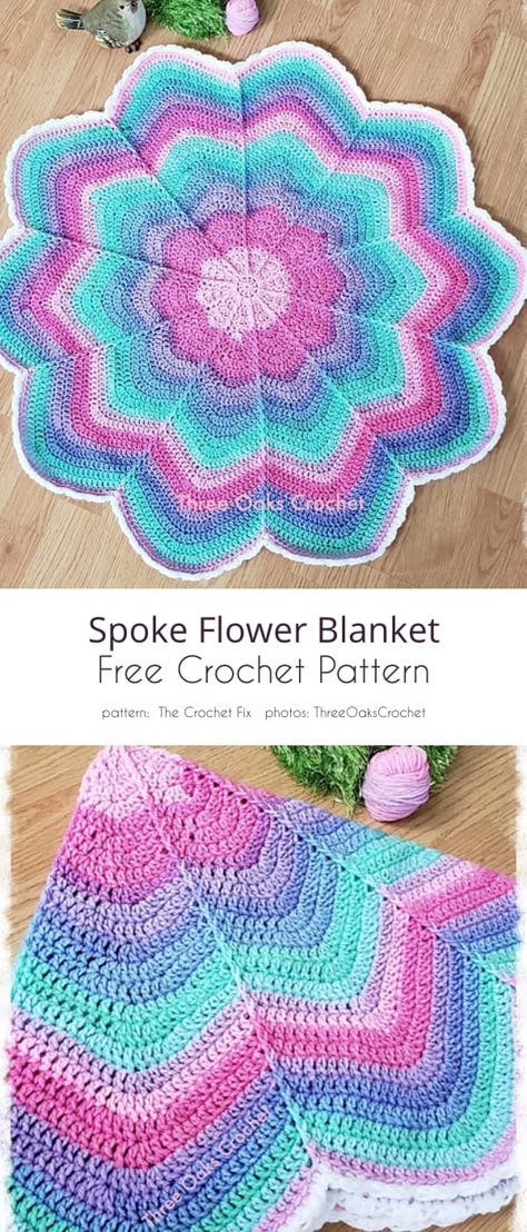 Flower Shaped Blanket Free Crochet Patterns Motifs Afghans, Crochet Blanket Ideas, Baby Afghan Crochet Patterns, Crochet Afghan Patterns Free, Crochet Blanket Afghan, Easy Crochet Baby, Baby Afghan Crochet, Crochet Baby Blankets, Flower Blanket