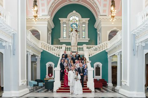 Woolwich Town Hall Wedding of Romana and Matthew | Oakhouse Photography Woolwich Town Hall Wedding, Townhall Wedding Dress, Town Hall Wedding, Sheath Wedding Gown, Simple Wedding Gowns, Photography London, Religious Ceremony, V Neck Wedding Dress, Cathedral Veil