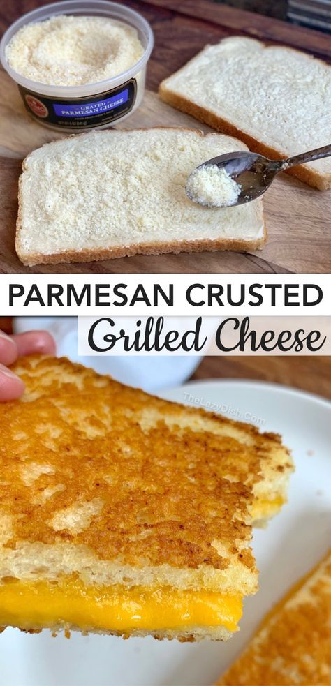 How To Make The Perfect Grilled Cheese (With A Parmesan Crust) Parmesan Crusted Grilled Cheese, Sandwich Meals, Buttery Toast, Best Grilled Cheese Sandwich, The Perfect Grilled Cheese, Chicken Receipe, Spiced Nice, Lazy Dish, Lazy Recipes