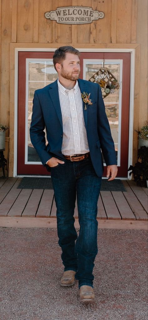 Western groomsmen