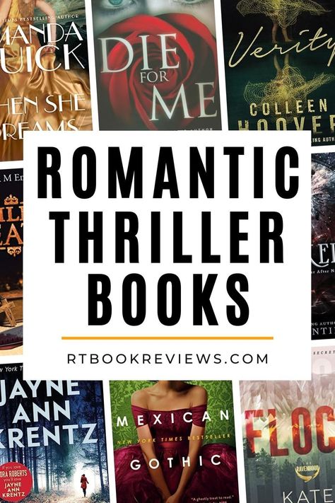 Looking for passionate romance and thrilling suspense mixed into one romantic thriller? Look no further! Tap to see the 30 best thriller books with plenty of romance! #hotromance #bestromancethrillers #steamyromance #thrillerbooks Best Romance Thriller Books, Thriller Love Books, Thriller Books With Romance, Psychological Thriller Romance Books, Spicy Thriller Books, Spicy Mystery Books, Romance Mystery Books, Romance Thriller Books, Thriller Romance Books