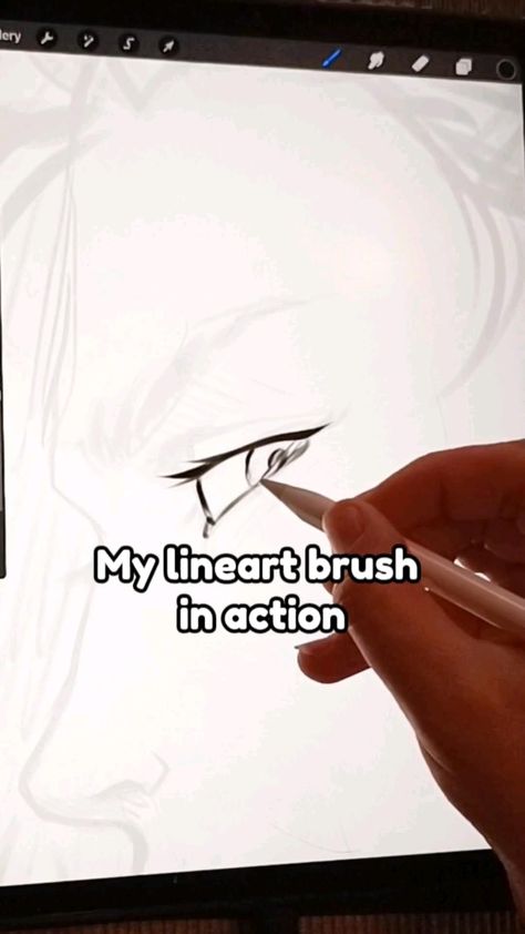 Lineart brush Anime Hair Digital Art, Hair Digital Art Tutorial, Hair Digital Art, Procreate App Tutorial, Hair Digital, Free Procreate Brushes, Best Procreate Brushes, Procreate Ipad Art, Art Advice