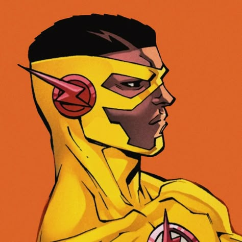 Flash Hq, The Flash Comic, Wallace West, Good Pfps, Flash Comics, Cool Pfp, Wally West, Black Comics, Kid Flash