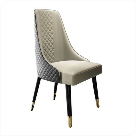 This is a set of 2 chairs. The perfect seat for dining, this chair offers contemporary style with a chic silhouette. Its contemporary appearance fits well in any modern setting. In addition to featuring an inviting cushion filled with PU leather, this seat's neutral hue lets it blend with a variety of color schemes. Built with a solid wood frame, it boasts impressive weight capacity, sturdiness, and durability. A chair that's made for long dinners. You might struggle getting your guests to leave Grey Dining Chairs Modern, Leather Kitchen, Gray Dining Chairs, White Dining Room, Faux Leather Dining Chairs, Solid Wood Dining Chairs, Parsons Chairs, Upholstered Side Chair, Dining Table Marble