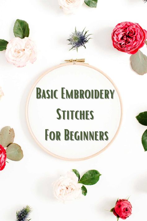 Easiest Embroidery Stitch, How To Start Embroidery Thread, Start Embroidery, Embroidery Stitches For Beginners, Hobbies To Pick Up, Christmas Tree Embroidery, Embroidery Felt, Easter Embroidery Designs, Tree Embroidery