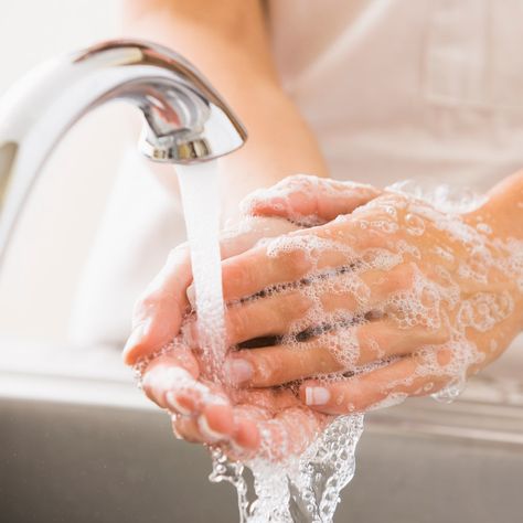 Hand Washing Technique, Proper Hand Washing, Hotel Soap, Signal Boosters, Baby Facts, Hand Hygiene, Real Simple, Baby Tips, Wash Your Hands