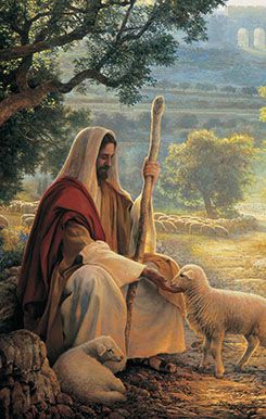 Teachings of Presidents of the Church: Ezra Taft Benson Chapter 20: “Feed My Sheep” Greek Prayers, Feed My Sheep, Woord Van God, Afrique Art, Pictures Of Christ, Lds Art, Jesus Photo, Jesus Christ Art, Ayat Alkitab