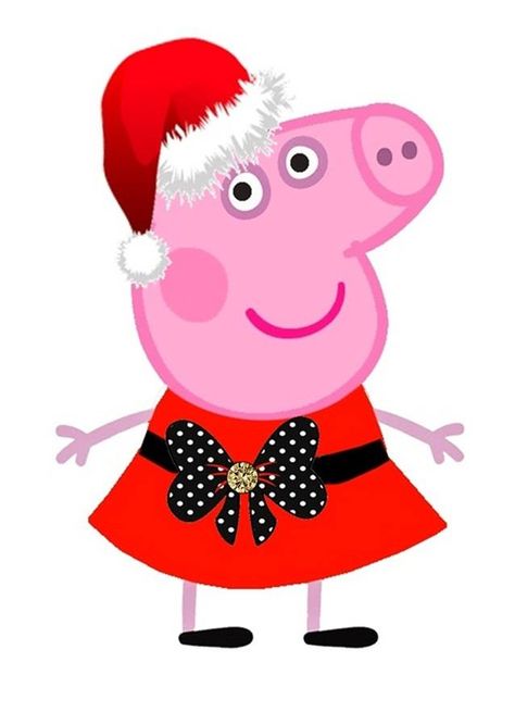 Peppa Pig Christmas, Creepy Santa, Film Cartoon, Pepa Pig, Painted Rocks Kids, Santa Pictures, Christmas Jumper, Cartoon Images, Father Christmas