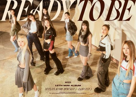 TWICE exude their charisma in the group teaser photos for 'Ready To Be' Ready To Be Concept Photo, Be Concept Photo, Twice Ready To Be, Kpop Comeback, Twice Group, Twice Concert, Twice Album, Twice Korean, Tokyo Dome