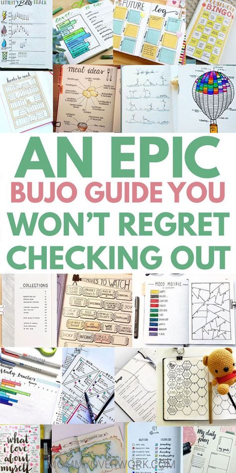 A BULLET JOURNAL is an organization system that can change your life. This ultimate guide walks you through many bujo ideas from basics like monthly logs to unique spreads like house cleaning, budgeting, and fitness. Tons of example layout pages for inspiration. You'll want to check out this jam-packed page and bookmark it for later Fitness Journal Ideas, Bullet Journal Banners, Minimalist Bullet Journal, How To Bullet Journal, To Do Planner, Digital Bullet Journal, Bullet Journal Page, Bullet Journal How To Start A, Bullet Journal Weekly Spread