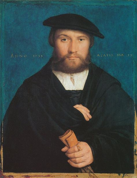 Member of the von Wedigh Family, (called Hermann Hillebrandt von Wedigh), by Hans Holbein the Younger - Hans Holbein der Jüngere - Wikimedia Commons Hans Holbein The Younger, Hans Holbein, Getty Museum, Chalk Drawings, Religious Images, Religious Art, A Man, Dj, Illustrator