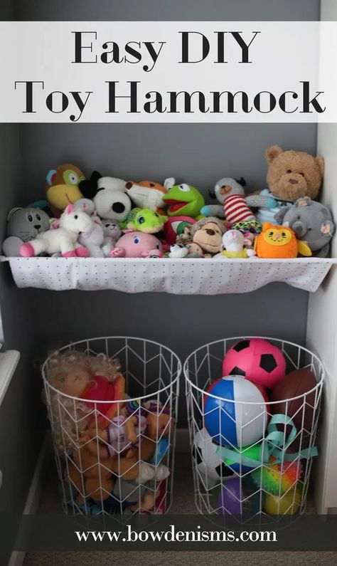 15 clever stuffed animal storage ideas your kids will love What To Do With Stuffed Animals, Toy Hammock Diy, How To Store Stuffed Animals, Diy Stuffed Animal Hammock, Diy Toy Hammock, Animal Hammock, Storing Stuffed Animals, Toy Room Organization, Animals Crafts