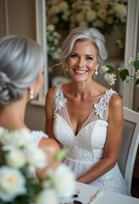 wedding make up older bride Bridal Makeup For Older Women Over 50, Wedding Makeup Over 50 Older Women, Bridal Makeup Older Bride, Wedding Makeup 40 Year Old, Over 40 Wedding Makeup, Mother Of The Bride Wedding Makeup, Bridal Makeup For Older Brides, Mother Of The Bride Makeup Looks, Older Bride Makeup