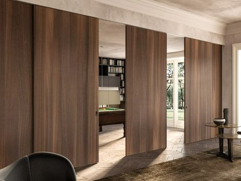 Download catalogue and price list of Adela | sliding door By henryglass, wooden sliding door, adela Collection Hanging Sliding Doors, Wooden Sliding Doors, Door Dividers, Sliding Wood Doors, Modern Sliding Doors, Sliding Wall, Sliding Door Design, Room Divider Doors, Glass Doors Interior