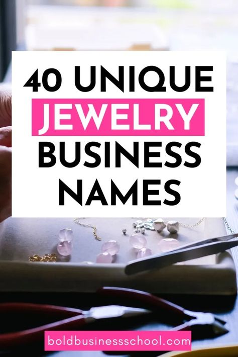 Starting a jewelry business is like crafting a perfect piece of art – every detail matters. Here are 10 dazzling jewelry business names: #jewelrystorenames #jewelrycompanynames #jewelrybusinessnameideas Name For Jewelry Store, Welded Jewelry Business Names, Small Jewelry Business Ideas, Permanent Jewelry Business Name Ideas, Permanent Jewelry Name Ideas, Jewelry Store Names Ideas, Jewelry Names Ideas, How To Start Permanent Jewelry Business, Jewelry Shop Names Ideas