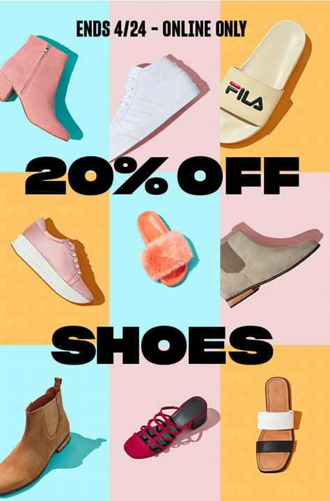 email_us_shoes_ANNOUNCEMENT_02.gif (640×972) Fashion Sale Poster, Shoes Poster, Email Layout, Tamron Hall, Shoe Advertising, Black Friday Banner, Shoe Poster, Email Inspiration, Fashion Banner