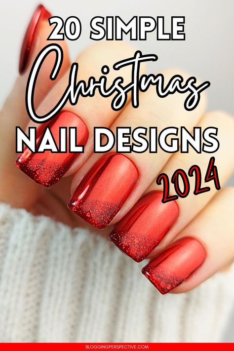 Achieve a festive manicure without the fuss with these simple Christmas nails! Featuring beautiful Christmas nail designs and creative Christmas nail art, these looks are perfect for the holiday season. Check out the blog for December nail designs and the trendiest Christmas nails 2024. Don’t miss the latest Christmas gel nails and Christmas nail inspo to complete your holiday look! Simple Christmas Manicure Ideas, Nails Dip Christmas, December Nail Ideas Gel, Christmas Nail Ideas Holiday Simple, Holiday Dip Nails Christmas, Holiday Dipped Nails, December Nails Simple, Simple December Nails, Christmas Dipped Nails Ideas