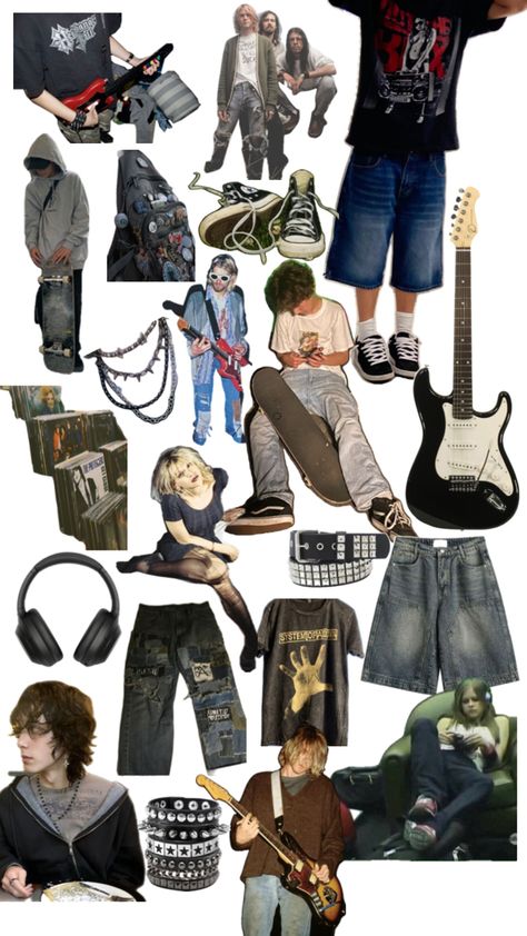 grunge skater boy 2000s 90s alternative fashion Grunge Boy Outfits 90s, Skater Boys Style 90s, Skater Boys Fashion, 2000s Skater Boy, Grunge Skater Boy, 90s Skater Boy, 2000s Alternative Fashion, Grunge Boy Outfits, 2000s Boys Fashion