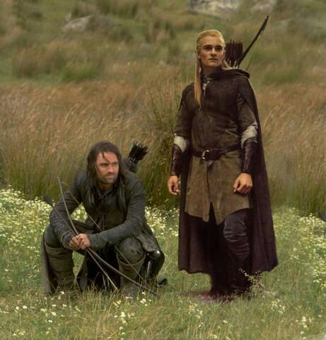 Legolas And Aragorn, Kaptan Jack Sparrow, John Howe, Sean Bean, Into The West, Viggo Mortensen, Lotr Art, Jude Law, Fellowship Of The Ring