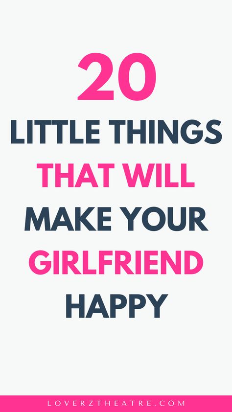 These are the most romantic things to do for your girlfriend that will melt her heart. Are you looking for sweet ways to pamper your girl? Do you want to do little things to make her feel special? Check out these relationship advice on 20 things to do to make your girlfriend happy. Tips on how to make your woman happy Ways To Make Her Feel Special, How To Make Her Feel Special, How To Pamper Your Girlfriend, How To Make Girlfriend Happy, Small Things To Do For Your Girlfriend, How To Make Gf Happy, How To Tell Your Girlfriend You Love Her, How To Make Your Girlfriend Feel Special, How To Make Someone Feel Special