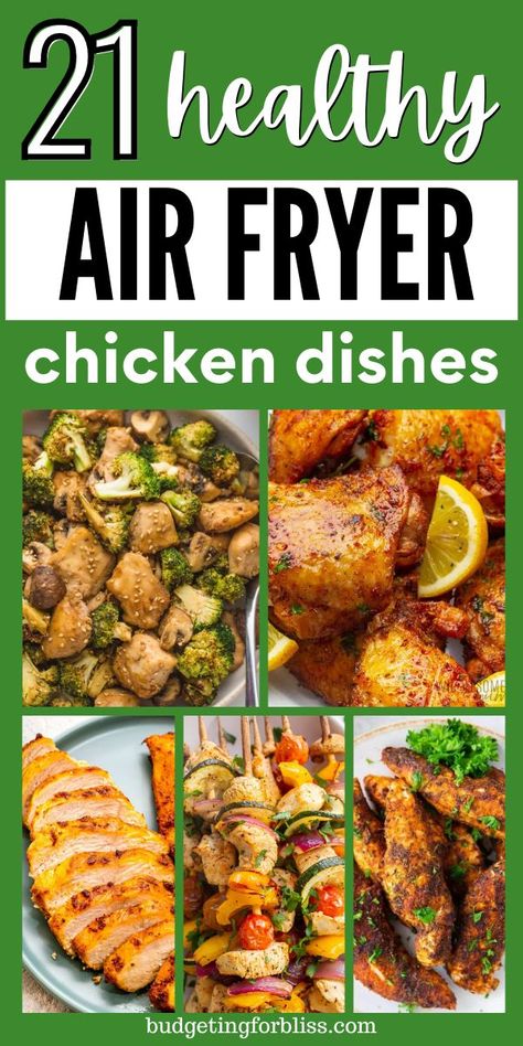 Tower Air Fryer Recipes Uk, Air Fryer Recipes Uk, Healthy Air Fryer Chicken, Tower Air Fryer, Air Fryer Dinners, Easy Air Fryer Chicken, Air Fryer Recipes Chicken Breast, New Air Fryer Recipes, Air Fryer Chicken Recipes