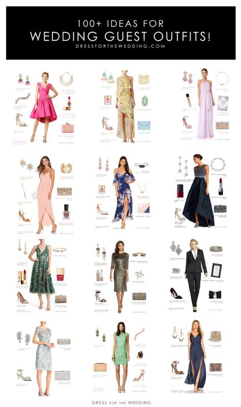 Outdoor Wedding Guest Dresses, Wedding Dress Code, How To Dress For A Wedding, The Wedding, Wedding Guest Outfits, Cocktail Dress Wedding Guest, Formal Wedding Guest Dress, Formal Wedding Guests, Outfits Wedding