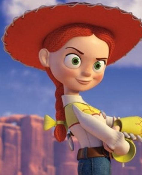 Jesse Toy Story, Finding Nemo Characters, Toy Story Character, Little Mermaid Characters, Disney Jessie, Jessie Toy Story, Toy Story Characters, Disney Icons, Disney Pixar Movies