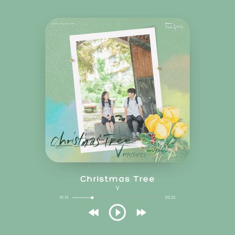 Our Beloved Summer Christmas Tree, Christmas Tree Taehyung, Christmas Tree By V, Christmas Tree V, Our Beloved Summer, Beloved Summer, Summer Christmas, Xmas Trees, V Bts