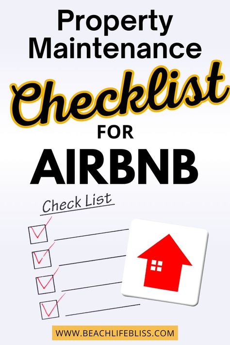 Rental property maintenance is a specialized industry that requires a significant amount of knowledge and expertise. You need to be knowledgeable not only in the technical aspects of property maintenance but also of the legal ramifications that come with the job. Read the blog now. #airbnb #checklist #homeimprovement Airbnb Checklist, Airbnb Hosting, Property Maintenance, Maintenance Checklist, Hosting Tips, Retreat Center, Airbnb Host, Rental Properties, Rental Property