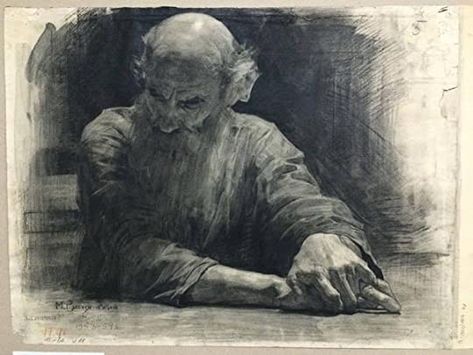 James Gurney's Blog - Mikhail Ryasnyansky (1926-2003) - January 24, 2015 06:57 2023 Drawing, Studying Art, Academic Drawing, Instagram Drawing, Charcoal Art, Artist Working, Oil Portrait, Charcoal Drawing, Portrait Drawing