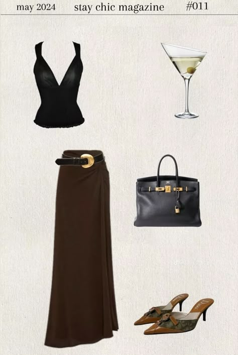 Summer Outfit Classy Elegant, Upscale Bar Outfit, Soft Dramatic Casual Outfit Summer, Timeless Spring Outfits, Soft Dramatic Summer Outfit, Bday Dinner Outfit Classy, Belt On Dress, Dinner Outfit Ideas, Fancy Fits