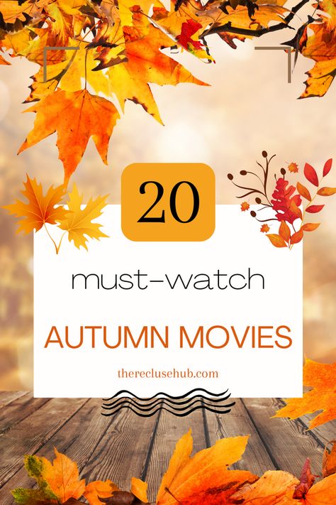 Autumn Movies, Best Fall Movies, The Fall Movie, Fall Movies, Fall Movie, Billy Crystal, Get In The Mood, Pumpkin Spice Everything, Autumn In New York