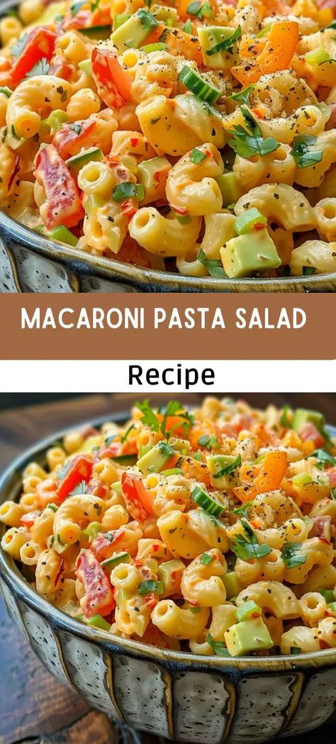 Easy Elbow Macaroni Pasta Salad Recipe  Quick &Tasty Elbow Pasta Recipes, Elbow Macaroni Recipes, Macaroni Pasta Salad, Homemade Pasta Salad, Elbow Pasta, Macaroni Recipes, Pasta Side Dishes, Pasta Sides, Macaroni Pasta