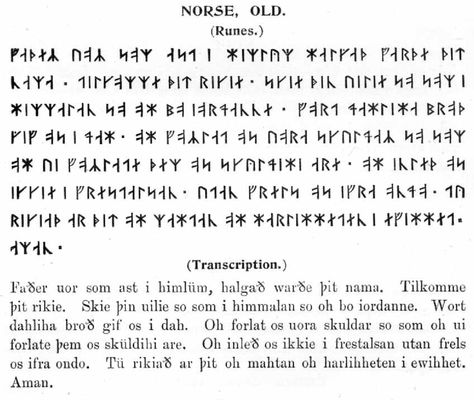 Futhark Norse Aesthetic, Danish Vikings, Scandinavian Culture, Viking Tattoo Symbol, Scandinavian Heritage, Runic Alphabet, Lords Prayer, Hebrew Alphabet, Norse Tattoo