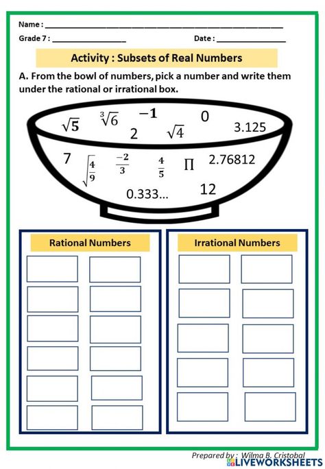 Rational Irrational Numbers, Rational Numbers Worksheet For Grade 8, Rational Vs Irrational Numbers, Rational Numbers Activities, Rational Numbers Worksheet, Adding Rational Numbers, Rational And Irrational Numbers, Subtracting Rational Numbers, Grade 8 Math