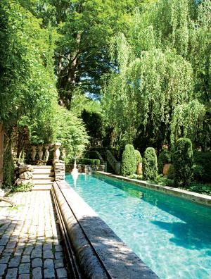 home of michael trapp Backyard Seating Ideas, Backyard Area, Small Pool Design, Backyard Seating, Dream Pools, Lap Pool, Beautiful Pools, Have Inspiration, Small Pool