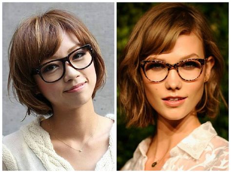 The best Short Hairstyles to Wear with Glasses Short Hair Glasses, Bangs And Glasses, Hairstyles Reference, Outfits For Teachers, Blonde Hair Tan Skin, Hairstyles Bangs, Short Haircuts With Bangs, Hair Tan Skin, Tan Skin Blonde Hair