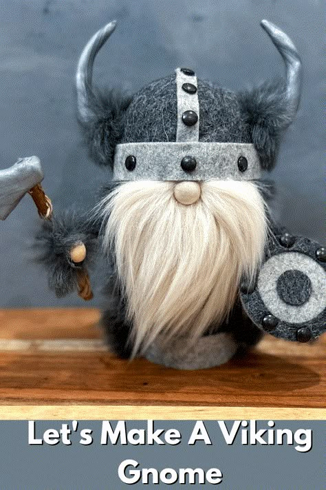 Themed Gnomes – Page 2 Scottish Gnome Diy, Nordic Gnomes Diy, Dog Gnomes Diy How To Make, Diy Nomes, Christmas Crafts For Adults To Make, Rock Gnomes, No Sew Gnome, Viking Gnome, Themed Gnomes