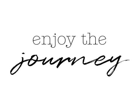 Trust Your Journey Tattoo, Enjoy The Journey Tattoo, New Journey Quotes, Journey Logo, Journey Tattoo, Enjoy The Journey, Journey Quotes, Facebook Comments, New Journey