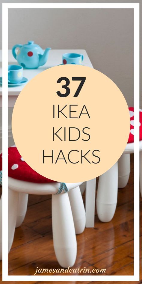 Ikea hacks are fun and creative, but when you're doing them for your kids they take on a whole new awesomeness! There are so may wonderful ideas for Ikea kids hacks that will blow your kid's (and your) minds. Everything from toy storage to play tables and kids chairs to closets. This is an epic list of Ikea kids hacks that you will definitely find some inspiration from. #ikeakids #ikeahacks #toystorage #organization #ideas #kidshacks #ikeachildren #childrenshacks Kids Closet Ideas, Trofast Ikea, Ikea Hack Kids, Ikea Toy Storage, Ikea Playroom, Ikea Bekvam, Ikea Toys, Ikea Kids Room, Hacks Ikea