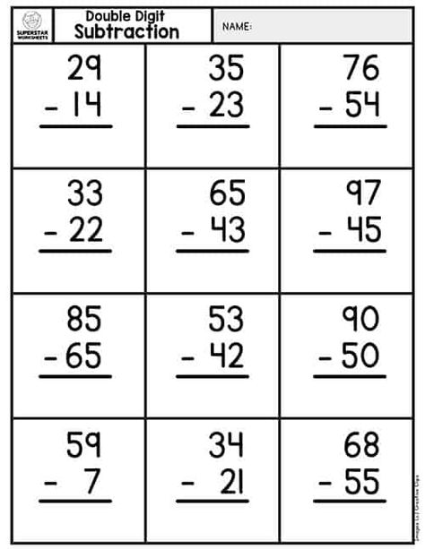 Subtraction Worksheets Subtraction Grade 2 Worksheets, Worksheet Subtraction Kindergarten, Substrate Worksheet, Subtraction 2 Digits Worksheets, Second Grade Subtraction Worksheets, Simple Subtraction Worksheets Free, Ukg Maths Worksheets, Free Subtraction Worksheets, Basic Subtraction Worksheets