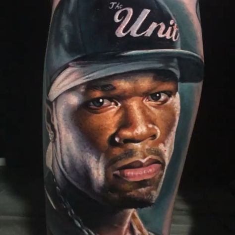 50cent Tattoo, 50 Cent Tattoo, Lady Tattoo Ideas, Nice Tatoos, Leg Sleeve Ideas, Music Tattoo Ideas, Twin Tattoos, J Tattoo, Lady Tattoo