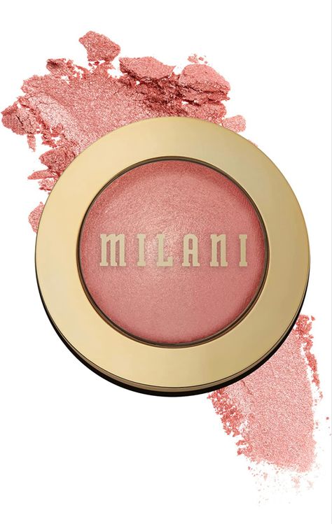 Milani Baked Blush - Petal Primavera (0.12 Ounce) Cruelty-Free Powder Blush - Shape, Contour & Highlight Face for a Shimmery or Matte Finish Milani Baked Blush Luminoso, Highlight Face, Milani Blush, Milani Baked Blush, Becca Highlighter, Milani Makeup, Too Faced Highlighter, Milani Cosmetics, Contour Highlight